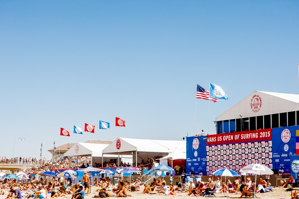 Vans US Open of Surfing.&nbsp;&nbsp;&nbsp;© Michael Lallande