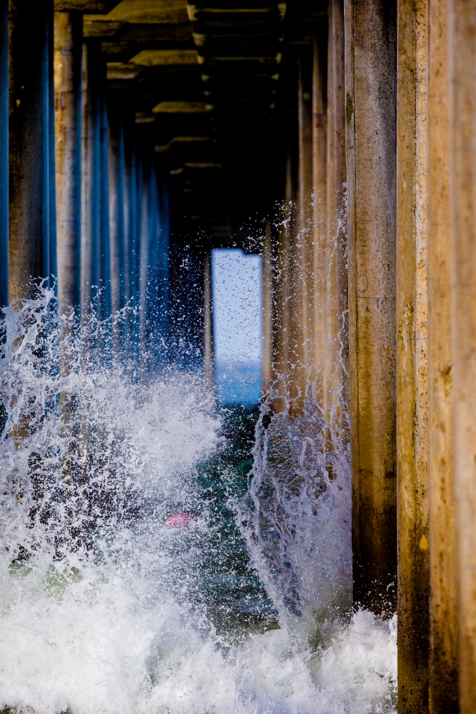 Under the Pier.&nbsp;&nbsp;&nbsp;© Michael Lallande